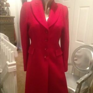 Moschino Limited Edition Red Coat.